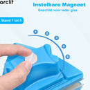 arclit® | Magnetische ramenwasser 4-24mm | Geschikt voor dubbelglas | Wast en droogt | Dubbelzijdige raamwisser | Verstelbare ruitenreiniger