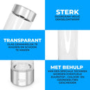 Hyperhydratation - Wasserstoffgenerator - H2-Wasser - Wassergenerator - 450 ml - Wasserstoffwassergenerator - Gesundes Wasser - Wasserflasche - Wasserfilterflasche - Superfood - Anti-Age - Erwachsene - Trinkflasche