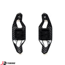 JDtuning® | Premium Carbon Flossen | Passend für Audi-Modell | A3/S3/RS3 | A4/S4/RS4 | A5/S5/RS5 | A6/S6/RS6 | A7/S7/RS7 | A8/S8 | Q2/Q3/Q5/SQ5/Q7/SQ7 | Tt/Ttrs | R8 | BMW E36 | Carbon Hochglanz – Schwarz/Rot