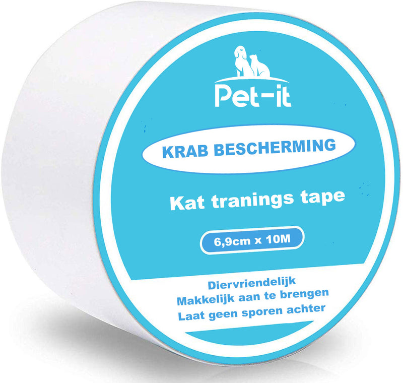 streichle es | Kratzschutz für Katzen und Hunde | 10M Schutzband | für Sofamöbelinnenraum | Transparent