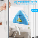 arclit® | Magnetische ramenwasser 4-24mm | Geschikt voor dubbelglas | Wast en droogt | Dubbelzijdige raamwisser | Verstelbare ruitenreiniger