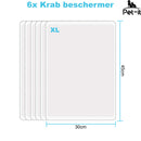 Pet-it Protection contre les rayures pour chats et chiens - 6 pièces XL - Transparent