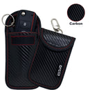 Arclit® Keyless Entry Autosleutel Anti-Diefstal RFID Beschermhoes - Carbon - Maat S
