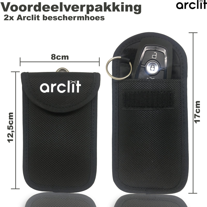 Arclit, Entrée sans clé, Protection de clé de voiture, Housse de  protection antivol RFID
