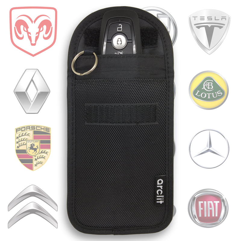 Arclit® Keyless Entry Car Key Anti-Theft RFID Housse de protection - Taille M