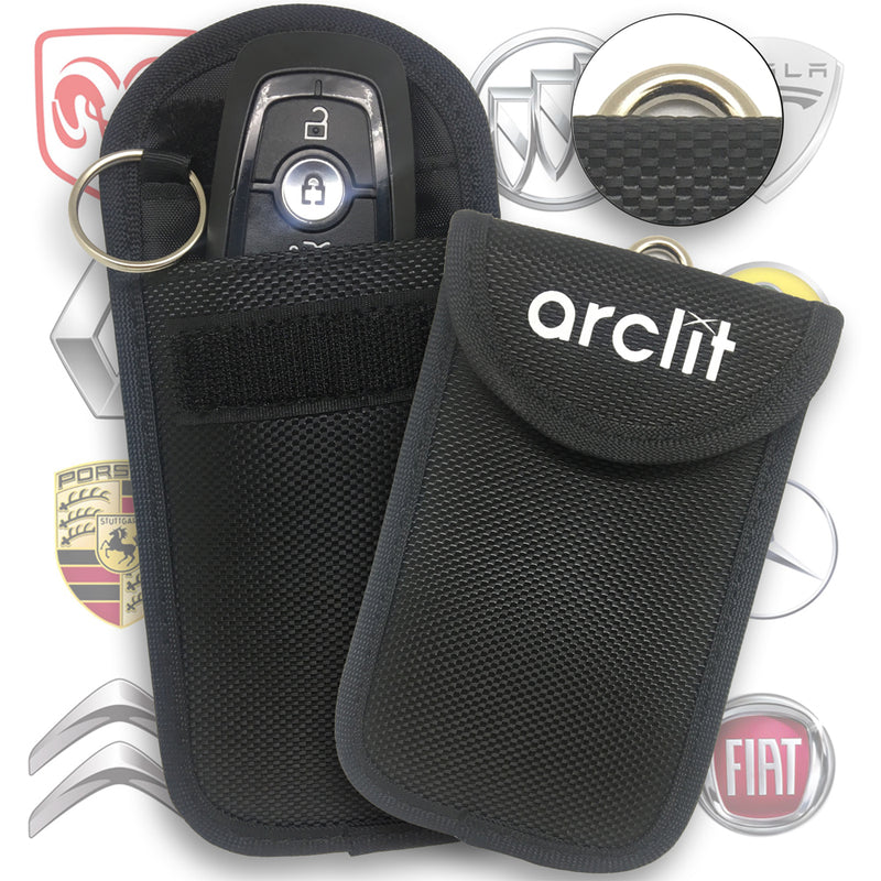 Arclit® Keyless Entry Autoschlüssel Anti-Diebstahl RFID Schutzhülle - Größe S 