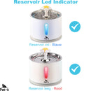 Fontaine à boire Pet-it avec 3 filtres - Chats et chiens - 2,4 litres - Blanc