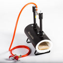 Smeedoven | Dubbele Brander | Gas Oven | propaan | messen maken | 3